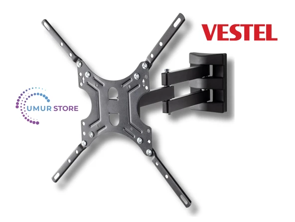 VESTEL 55u9631 55" 4k Smart Lcd Led Televizyon Hareketli Askı Aparatı ürün görseli