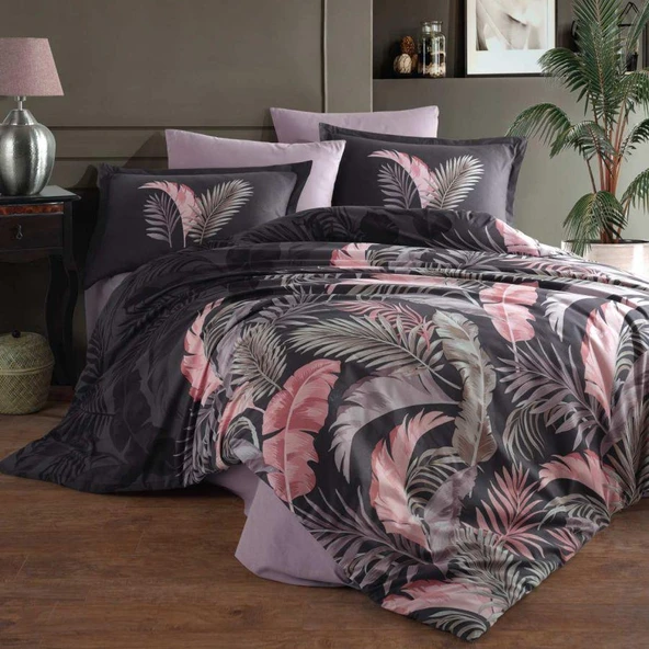 Clasy Tek Kişilik Ranforce Nevresim Takımı Hena V1 ürün görseli