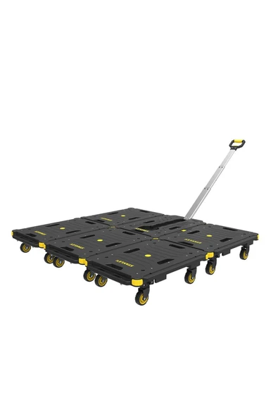 Stanley PC532 137kg 62x45cm Dört Tekerli Çekme Kollu Yük ve Paket Taşıma Arabası - Resim 7