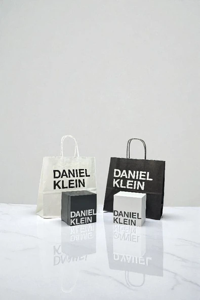 Daniel Klein Çelik Zincir Tasarım Kordonlu 30 Mt Suya Dayanıklı Kadın Kol Saati+Bileklik B.10036.S9 - Resim 5