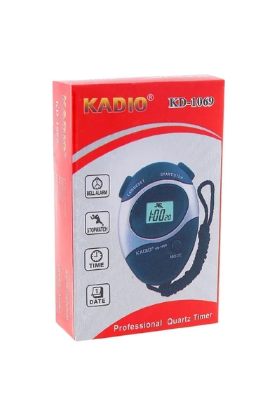 Mahi Max Profesyonel Kadio Digital Kronometre Çok Fonksiyonlu İpli Dijital Zamanlayıcı Sayaç ürün görseli 1