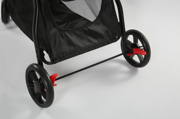 Tommy Evcil Hayvan Arabası Turkuaz 74.5*52.2*98cm Max 15kg - Resim 5