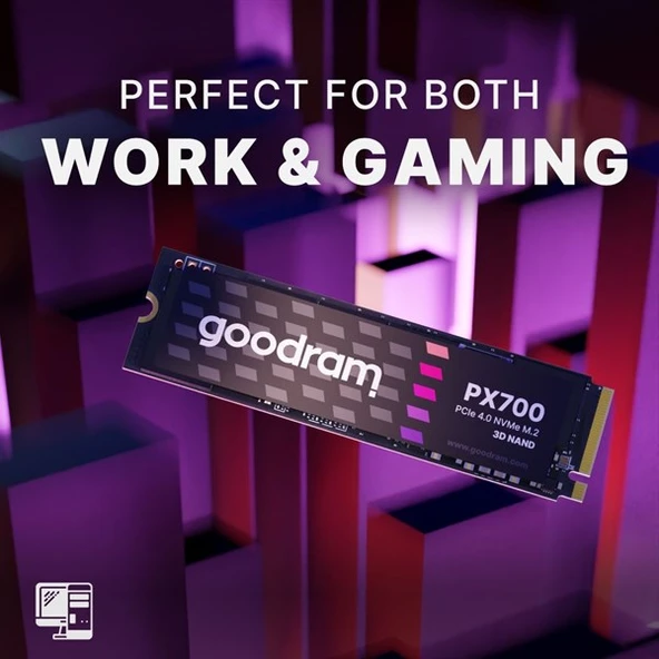 GOODRAM 2TB SSDPR-PX700-02T-80 7400-6500MB/s M2 NVME GEN4 DİSK - Resim 5