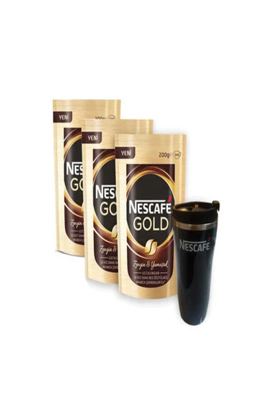 Nescafe Thermomug  Gold 200 gr 3 ürün görseli 1