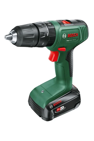 Bosch Easyımpact 18v-40 1.5ah Çift Akü Darbeli Delme/vidalama + 241 Parça Aksesuar Seti - Resim 2
