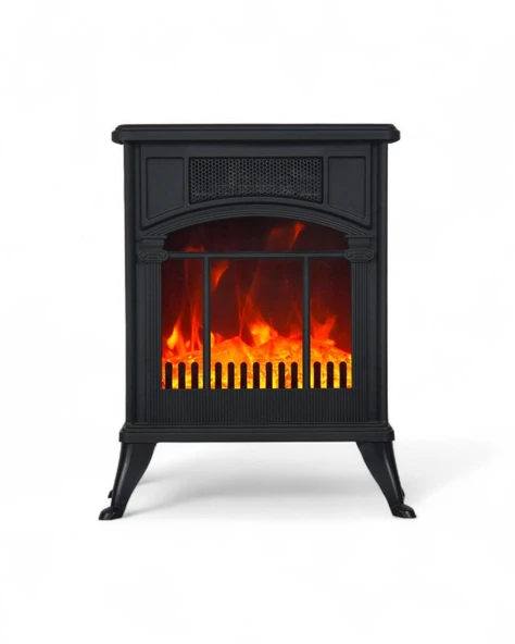 Reyo Stove Asur 1900W Ayaklı Elektrikli Şömine - Resim 4
