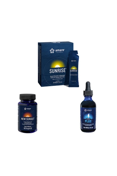 Kyäni Amare Sağlık Üçgeni (OMEGA3 EPA DHA A E D B1B12,B3 VİTAMİNLERİ ; ÇİNKO,KROM) ürün görseli