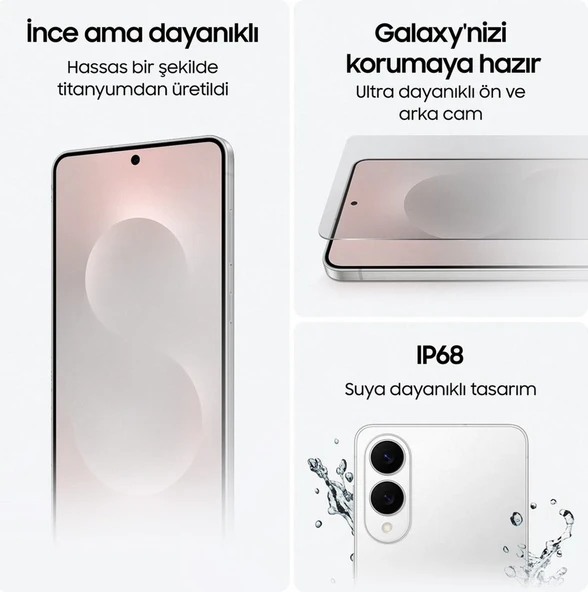 Samsung Galaxy S25 Edge 512 GB (Samsung Türkiye Garantili) Buz Mavisi 512 GB - Resim 5