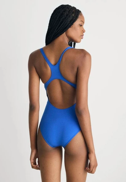 Arena Womens Team Swimsuit Swim Pro Solid Kadın Yüzücü Mayosu 005803720 - Resim 3