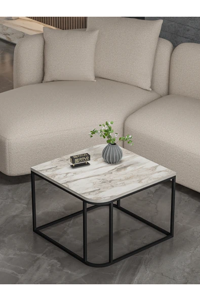 Orta Sehpa Ve Zigon Sehpa V Lüx 5'Li Set Efes - Resim 3