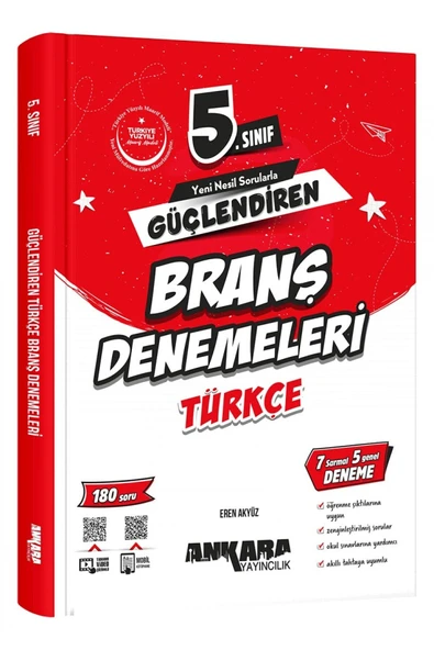 5.Sınıf Güçlendiren Türkçe Branş Denemeleri ürün görseli