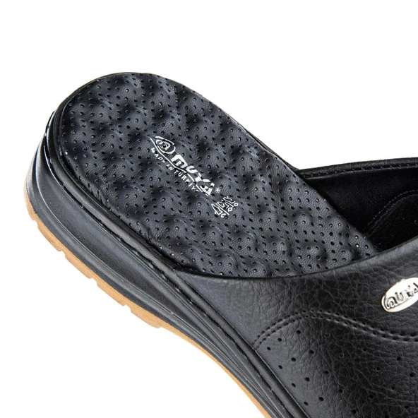 Muya Rider Anatomik Erkek Masaj Taban Sabo Siyah - Resim 5