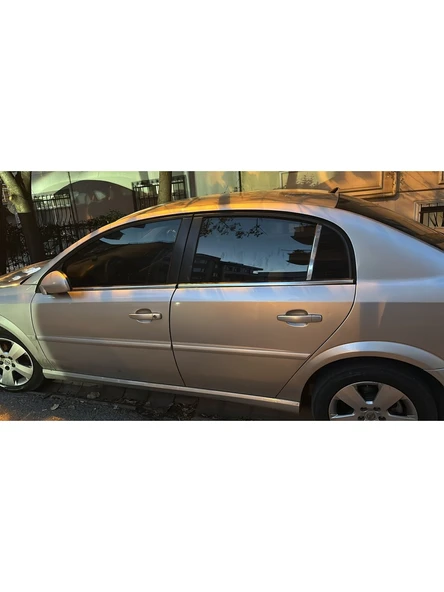 Opel Vectra C kasaya uyumlu Kapı Direği Krom Paslanmaz Çelik 2 Parça Cam Direk - Resim 3