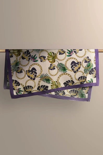 Z68 KADIN DESENLİ BANDANA - Resim 3