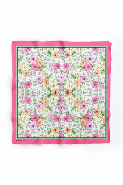 A63 MODERN FRUIT TASARIMLI BANDANA - Resim 2