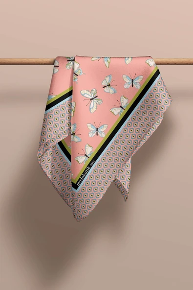 D30 KADIN DESENLİ BANDANA - Resim 3