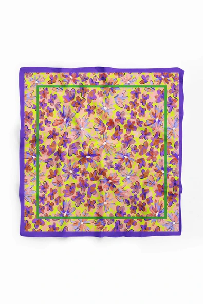 C40 KADIN DESENLİ BANDANA - Resim 2