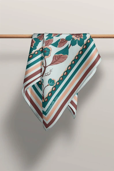 G75 ORIANTAL FLORAL TASARIM BANDAN - Resim 4