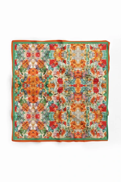 D37 KADIN DESENLİ BANDANA - Resim 2