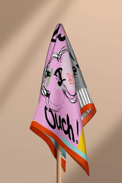 B15 KADIN DESENLİ BANDANA - Resim 5