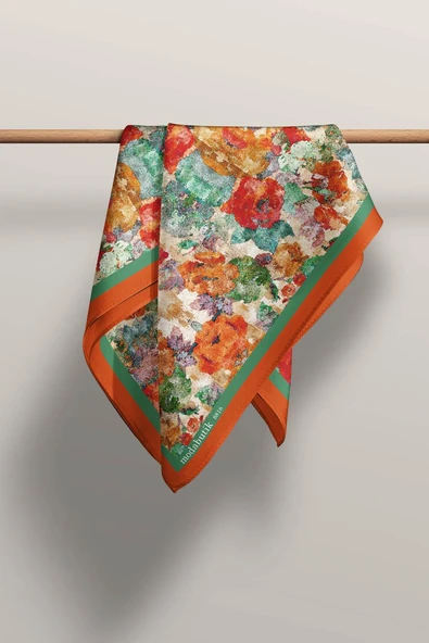 D37 KADIN DESENLİ BANDANA - Resim 6