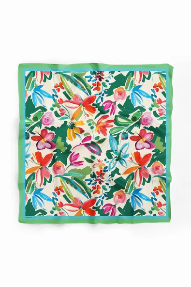 F45 WATERCOLOR FLORALS PATTERN - Resim 2