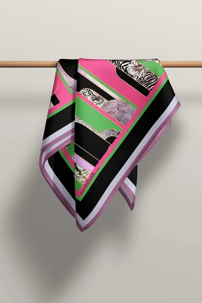 G89 KADIN DESEN BANDANA DG-576 - Resim 3