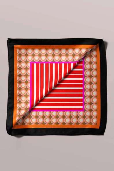 G93 KADIN DESENLİ BANDANA DG-560 - Resim 4