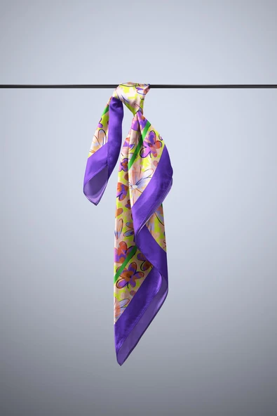 C40 KADIN DESENLİ BANDANA - Resim 4