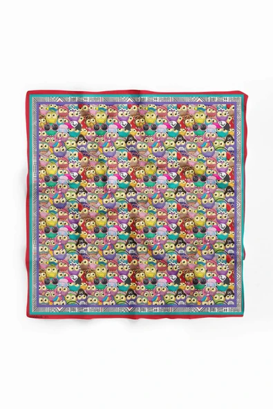 C112 KADIN DESENLİ BANDANA - Resim 2