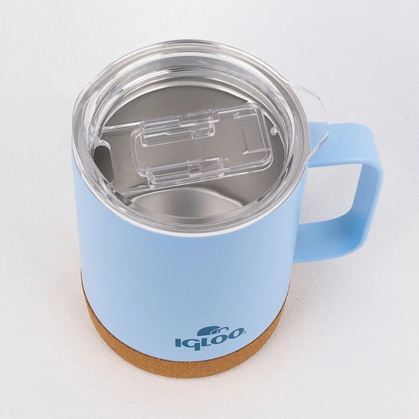 Igloo Cork Mug 350ml-BUZUL MAVİ - Resim 3