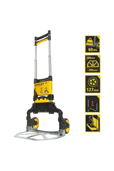 Stanley Ft501 60kg Katlanır El Arabası ürün görseli