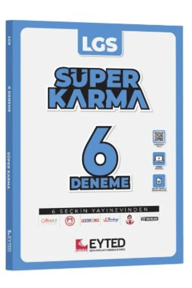 LGS Süper Karma 6'lı Deneme / Kolektif / EYTED Yayınları / 9786058087330 ürün görseli