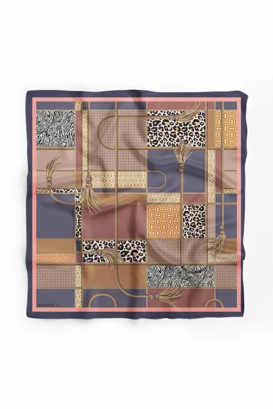 C39 KADIN DESENLİ BANDANA - Resim 2