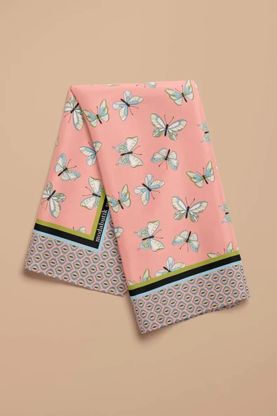 D30 KADIN DESENLİ BANDANA - Resim 4