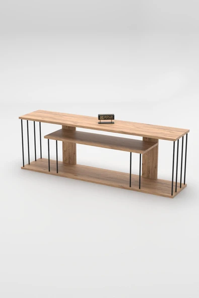 Peçetelik Baharatlık Mutfak Raf Atlantik Çam - Resim 2