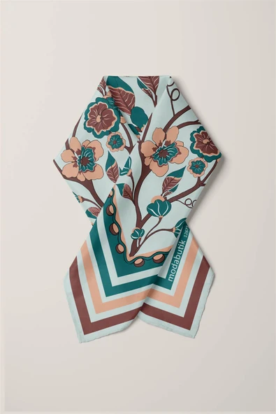 G75 ORIANTAL FLORAL TASARIM BANDAN - Resim 5