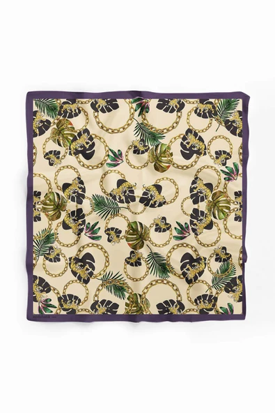 Z68 KADIN DESENLİ BANDANA - Resim 2