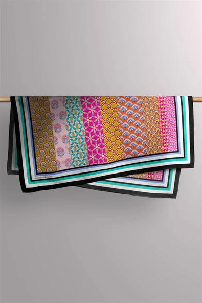 F65 ETNIK TASARIM BANDANA - Resim 6