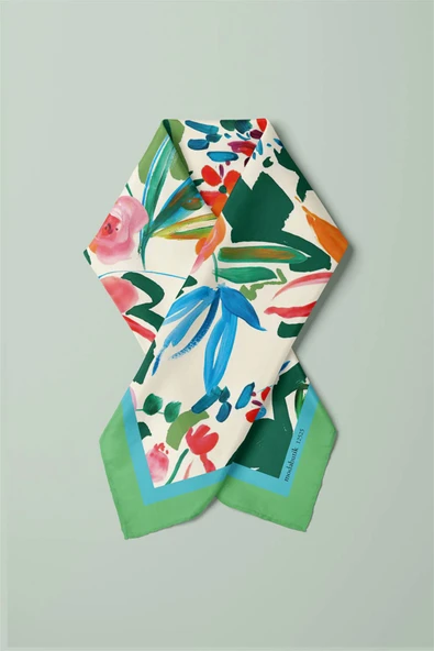 F45 WATERCOLOR FLORALS PATTERN - Resim 10