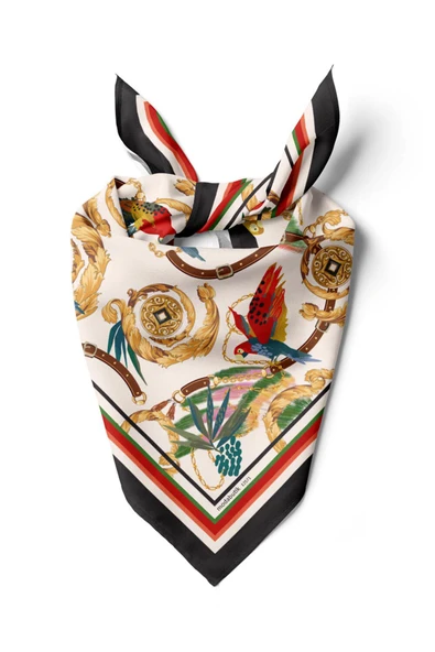 E33 MODERN TROPIC TASARIMLI BANDANA ürün görseli