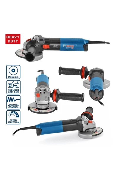 Bosch Professional Gws 17-150 S Avuç Taşlama - 06017d0600 - Resim 3