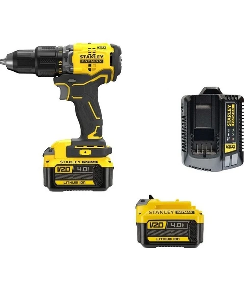 Stanley Fatmax SBD715B 18V 4.0 Ah Çift Akülü Darbeli Vidalama SBD715B ürün görseli 1