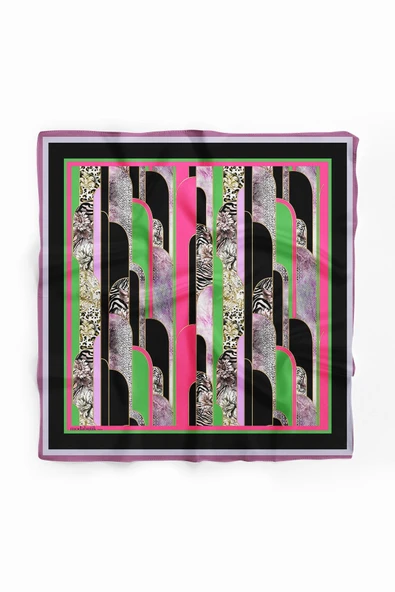 G89 KADIN DESEN BANDANA DG-576 - Resim 2