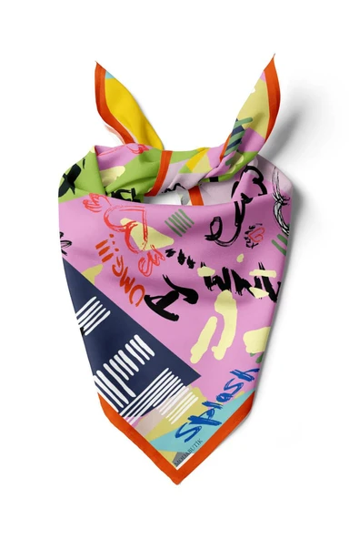 B15 KADIN DESENLİ BANDANA ürün görseli