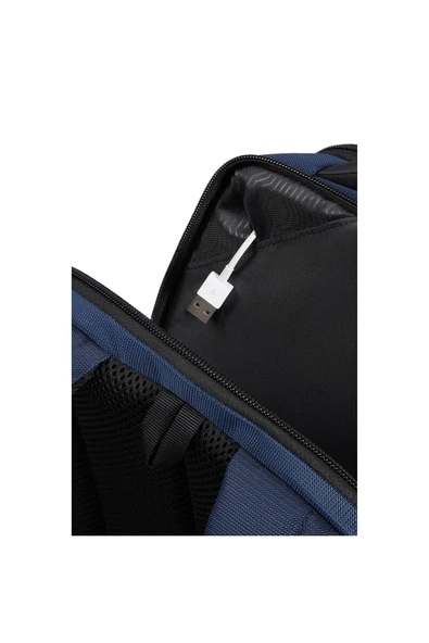 KF9-01-004 15.6" Mysight USB Girişli Notebook Sırt Çantası Mavi - Resim 6