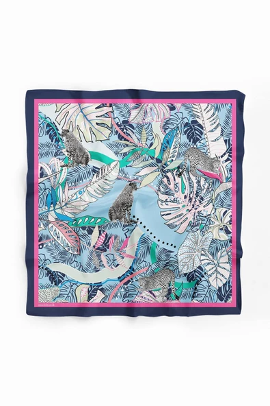 D24 KADIN DESENLİ BANDANA - Resim 2