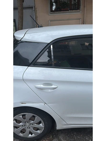 Hyundai i20 2014-2018 uyumlu Kapı Direği Krom Paslanmaz Çelik 2 Parça Cam Direk - Resim 3