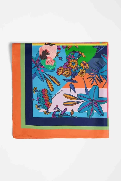 C52 KADIN DESENLİ BANDANA - Resim 6