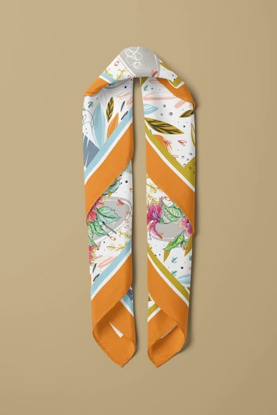 KADIN DESENLİ BANDANA - Resim 3